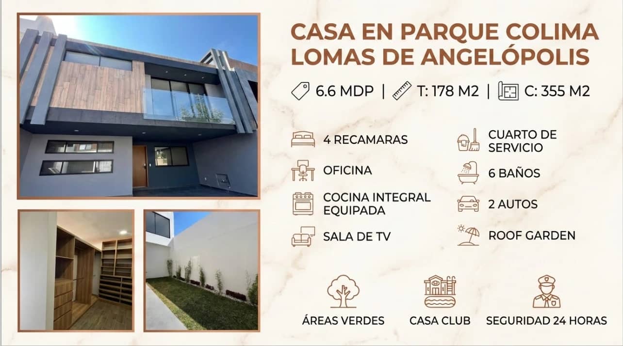 CASA LOMAS DE ANGELÓPOLIS III en Parque Colíma, foto 12 de 12